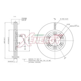 Acquista Disco freno da AP XENERGY X602829 a buon mercato per soli 34,93 €