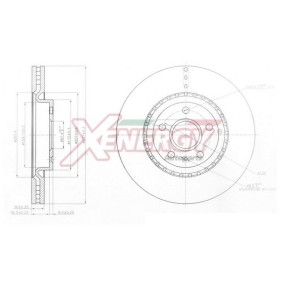 Bremsscheibe für OPEL von AP XENERGY