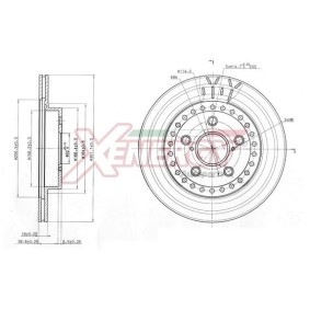 Osta Jarrulevy AP XENERGY:llä X602919 edullisesti hintaan 48,72 €