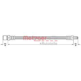 Bremsschlauch von METZGER