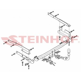 Compre Enganche de bola de remolque de STEINHOF online para COLT VI (Z3_A, Z2_A) a precios moderados