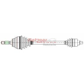 Compre Veio de transmissão da METZGER 7210027 a um preço baixo por 98,37 €