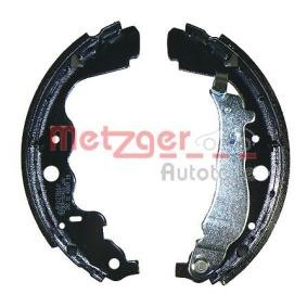 Bremsbacken des Herstellers METZGER - Originalware Artikelnummer: MG 115