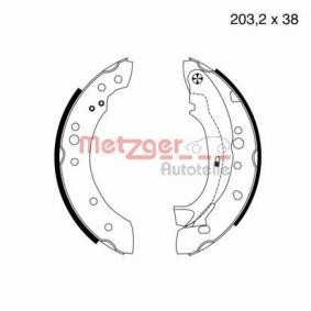 Bremsbackensatz von METZGER