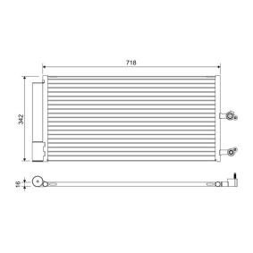 Klimakondensator 822644 von VALEO günstig für 181,89 € online kaufen
