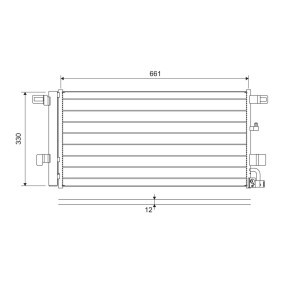 Klimakondensator 822650 von VALEO günstig für 107,96 € online kaufen