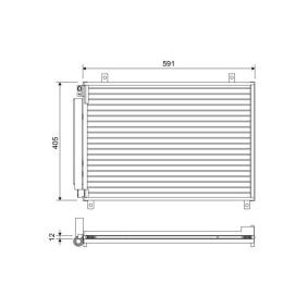 Klimakondensator 822656 von VALEO günstig für 141,56 € online kaufen