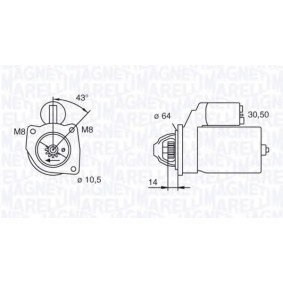 Anlasser 063101023010 von MAGNETI MARELLI günstig für 228,27 € online kaufen