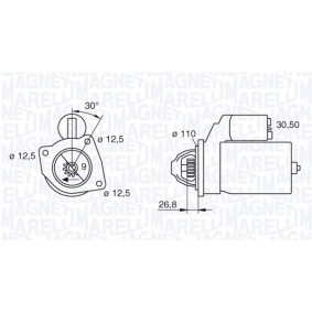 Acquista Motorino avviamento da MAGNETI MARELLI 063216741010 a buon mercato per soli 906,39 €
