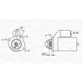 Acquista Motorino avviamento da MAGNETI MARELLI 063217410010 a buon mercato per soli 113,77 €