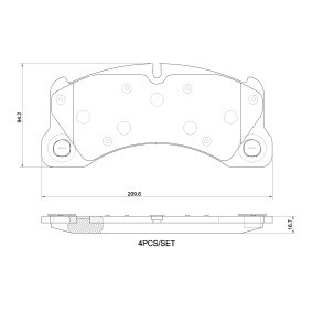 Køb Bremseklodser af BREMBO P 65 053 til den lave pris 898,60 DKK