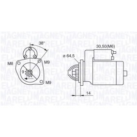 Anlasser 063521130060 von MAGNETI MARELLI günstig für 202,97 € online kaufen