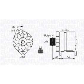 Lichtmaschine 063532602010 von MAGNETI MARELLI günstig für 170,41 € online kaufen