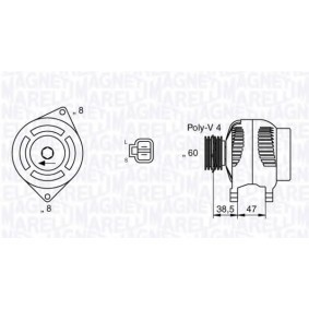 Lichtmaschine 063532612010 von MAGNETI MARELLI günstig für 159,97 € online kaufen