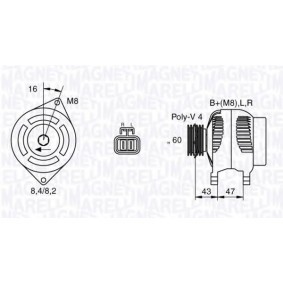 Lichtmaschine 063532613010 von MAGNETI MARELLI günstig für 178,03 € online kaufen