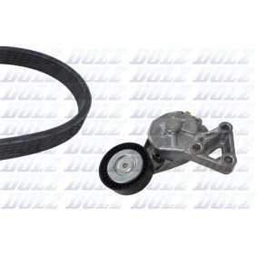 Compre Jogo de correias trapezoidais estriadas da DOLZ SKD217A a um preço baixo por 53,86 €