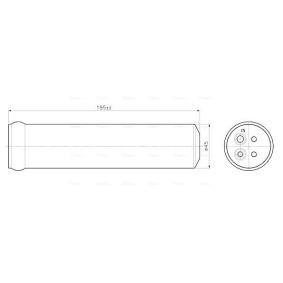 Compre Filtro deshidratador de AVA COOLING SYSTEMS online para Transit Connect Mk2 Familiar a precios moderados