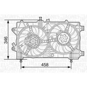 Osta Jäähdyttimen tuuletin MAGNETI MARELLI:llä 069422447010 edullisesti hintaan 234,90 €