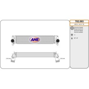 Acquista Intercooler da AHE 702.093 a buon mercato per soli 265,95 €