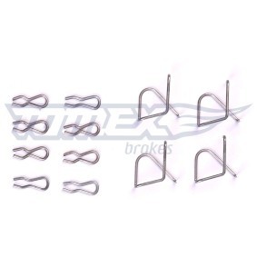 Compre Kit de acessórios, pastilhas de travão da TOMEX brakes TX 44-04 a um preço baixo por 4,18 €