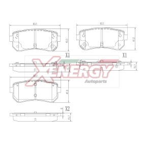 Køb Bremseklodser af AP XENERGY X41411 til den lave pris 161,65 DKK