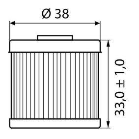 Ölfilter des Herstellers Hi-Q - Originalware Artikelnummer: 50060800550