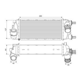 Köp Intercooler av VALEO 818695 till det låga priset 1355,18 kr