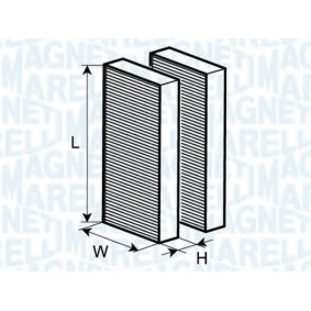 Innenraumfilter für MAYBACH von MAGNETI MARELLI