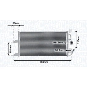 Klimakondensator 350203130000 von MAGNETI MARELLI günstig für 128,62 € online kaufen
