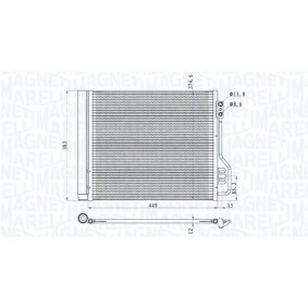Klimakondensator 350203131000 von MAGNETI MARELLI günstig für 215,20 € online kaufen