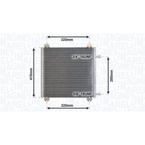 Klimakondensator 350203137000 von MAGNETI MARELLI günstig für 121,93 € online kaufen