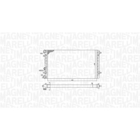Klimakondensator 350203259000 von MAGNETI MARELLI günstig für 233,56 € online kaufen