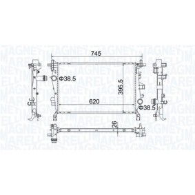 Klimakondensator 350203280000 von MAGNETI MARELLI günstig für 129,74 € online kaufen