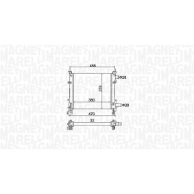 Klimakondensator 350203353000 von MAGNETI MARELLI günstig für 151,21 € online kaufen