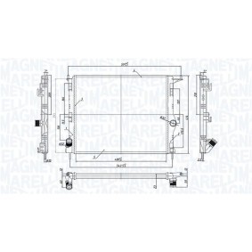 Klimakondensator 350203363000 von MAGNETI MARELLI günstig für 100,67 € online kaufen