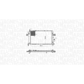 Klimakondensator 350203400000 von MAGNETI MARELLI günstig für 160,81 € online kaufen
