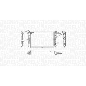 Acquista Condensatore climatizzatore da MAGNETI MARELLI 350203499000 a buon mercato per soli 256,35 €
