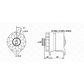 Kühler, Motorkühlung von MAGNETI MARELLI