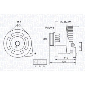 Kjøp Radiator, motorkjøling av MAGNETI MARELLI 350213179003 til den lave prisen 590,29 NOK