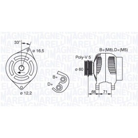 Kjøp Radiator, motorkjøling av MAGNETI MARELLI 350213192003 til den lave prisen 891,93 NOK