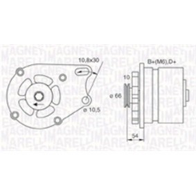 Kühler, Motorkühlung 350213591003 von MAGNETI MARELLI günstig für 48,25 € online kaufen