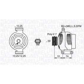 Köp Kylare av MAGNETI MARELLI 350213657000 till det låga priset 1759,76 kr