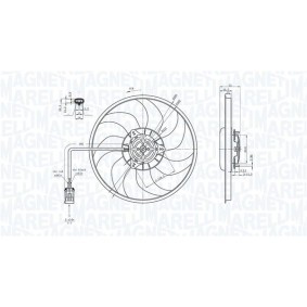 Kühler, Motorkühlung von MAGNETI MARELLI