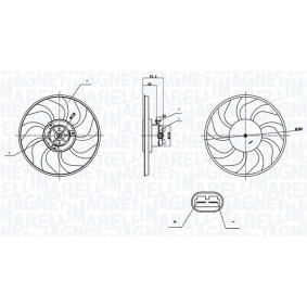 Kühler, Motorkühlung 350213853003 von MAGNETI MARELLI günstig für 53,96 € online kaufen