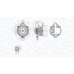 Wärmetauscher, Innenraumheizung 350218057000 von MAGNETI MARELLI günstig für 56,00 € online kaufen