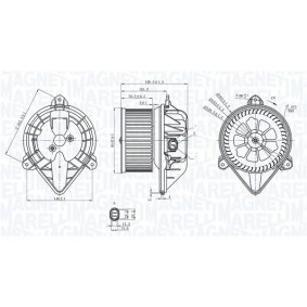 Achetez des Radiateur de chauffage MAGNETI MARELLI 350218155000 à prix pour 95,43 €