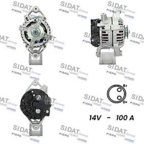 Köp Generator av SIDAT A12BH0633A2 till det låga priset 2002,47 kr