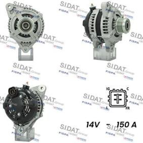 Lichtmaschine A12DE0329A2 von SIDAT günstig für 240,40 € online kaufen