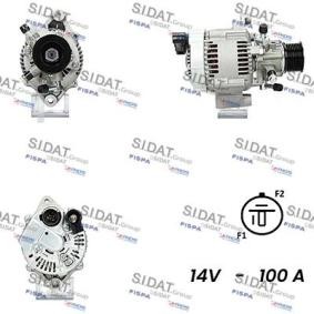 Køb Generator af SIDAT A12DE0607A2 til den lave pris 2164,34 DKK