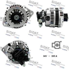 Köp Generator av SIDAT A12HT0022A2 till det låga priset 1858,44 kr